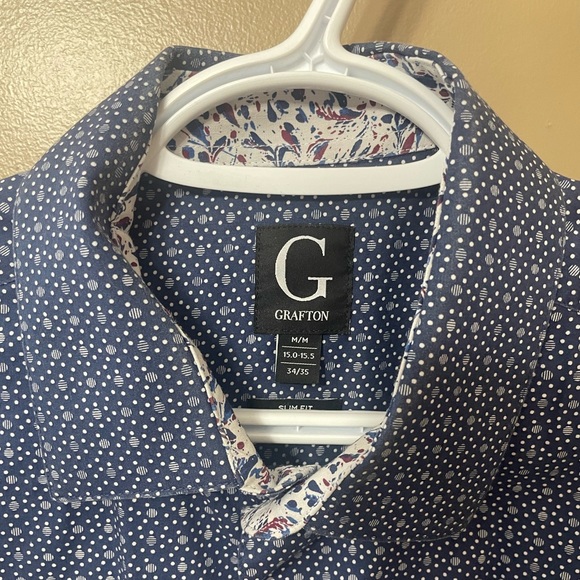 Grafting Dress Shirt - Picture 2 of 2